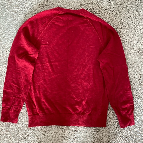 Banana Republic Red Crewneck Sweater - Picture 2 of 3